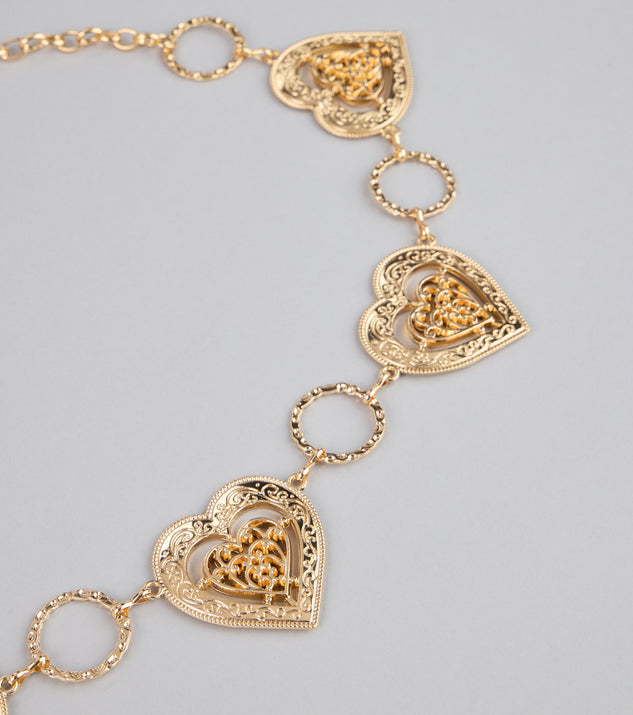 Windsor Heart to Heart Chain Belt - Image 3