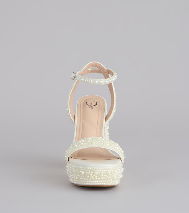 Windsor Here Comes The Glow Pearl Heels - Image 3