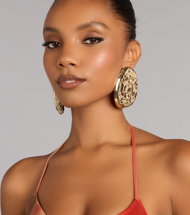Windsor Instant Impact Statement Stud Earrings - Image 2