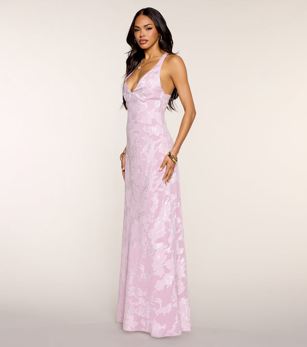 Windsor Jacqueline Open Back A-Line Formal Dress - Image 3