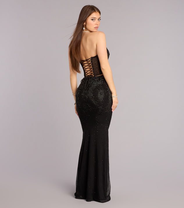Windsor Joanna Rhinestone Two-Piece Formal Set - Image 3
