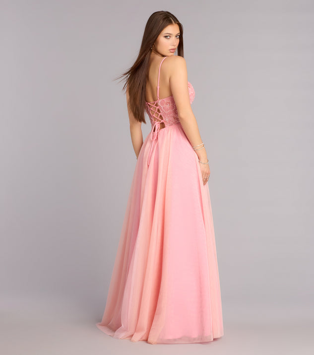 Windsor Jocelyn Applique Corset A-Line Ball Gown - Image 2