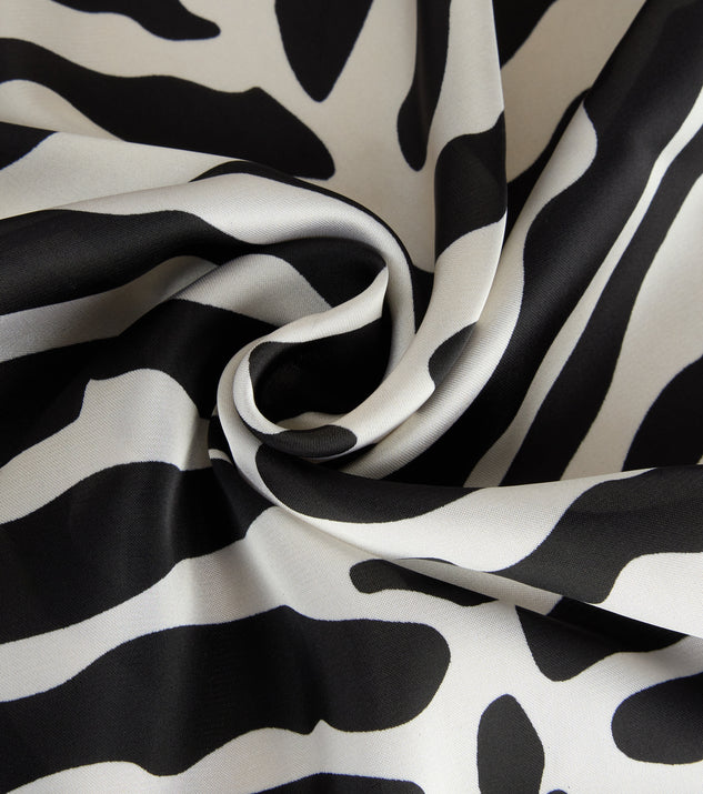 Windsor Just Add Attitude Zebra Scarf - Image 2
