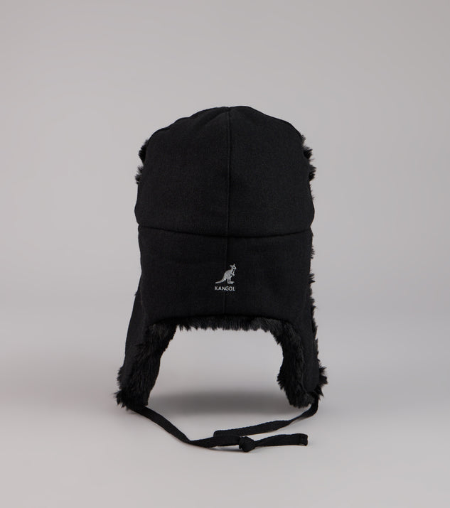 Windsor Kangol Faux Fur Trim Trapper Hat - Image 3