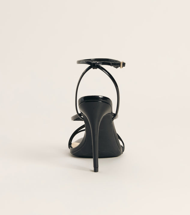 Windsor Last Call Strappy Stiletto Heels - Image 3