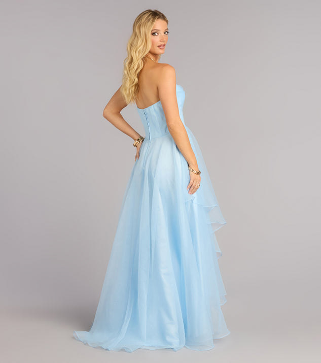 Windsor Lilyanne Organza Strapless A-Line Ball Gown - Image 2