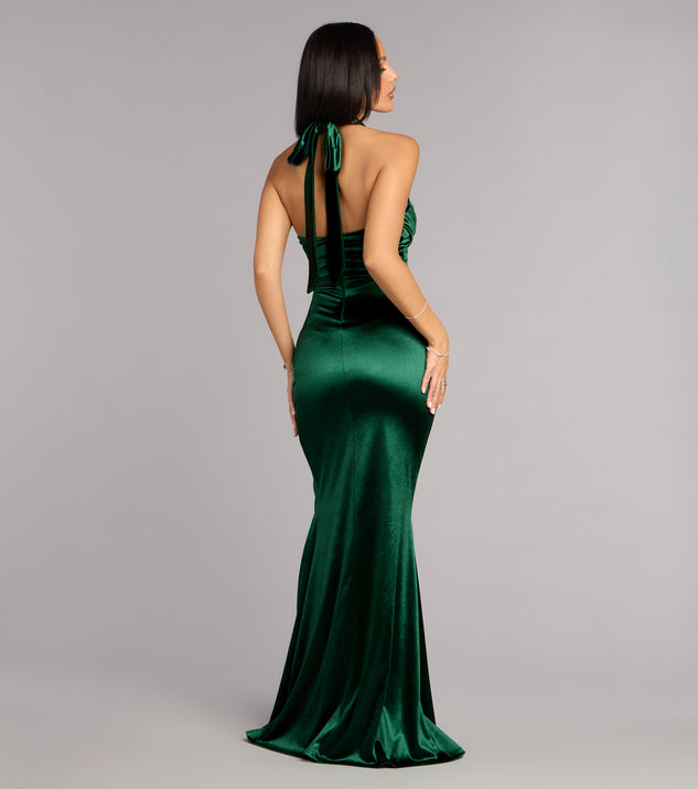 Windsor Liza Satin Mermaid Formal Dress - Image 2