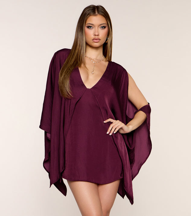 Windsor Low Key Drama Open Back Plunge Dress - Image 3