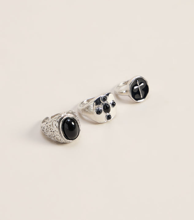 Windsor Lucky Number Three Ring Set - Image 3