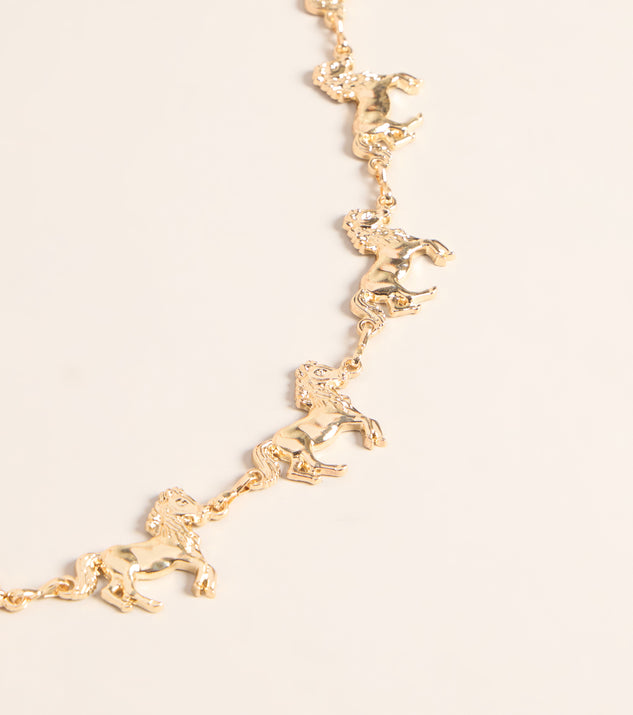 Windsor Lucky Ride Horse Chain Belt - Image 2