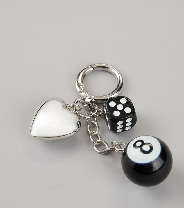 Windsor Lucky You 8-Ball And Dice Keychain - Image 3