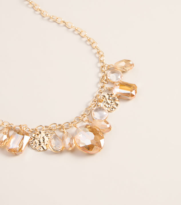 Windsor Luxe Statement Gemstone Necklace - Image 3