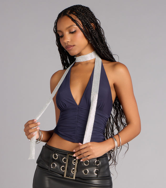 Windsor Make It Shine Skinny Scarf - Image 2