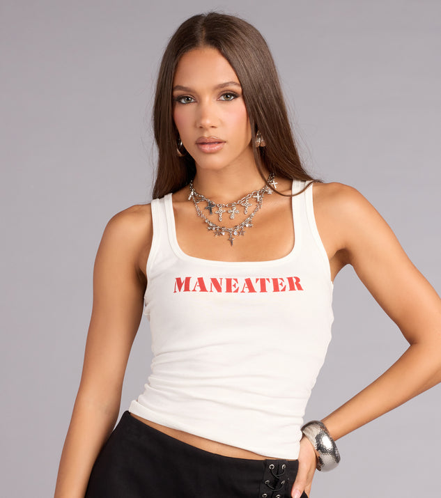 Windsor Maneater Graphic Tank Top - Image 3