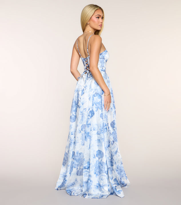 Windsor Marielle Floral A-Line Formal Dress - Image 3