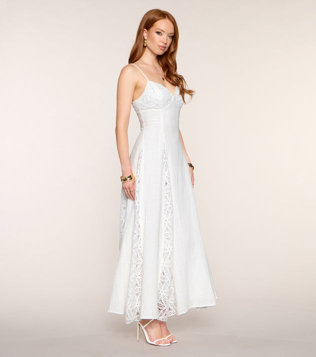 Windsor Mariska A-Line Lace Formal Dress - Image 2