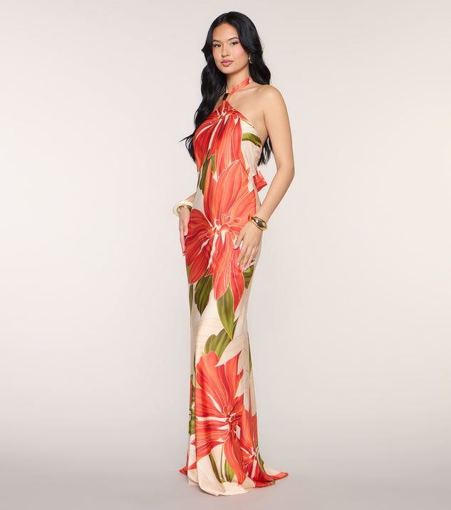 Windsor Maryanne Floral A-Line Formal Dress - Image 3