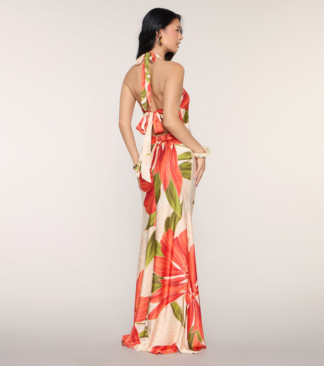 Windsor Maryanne Floral A-Line Formal Dress - Image 2