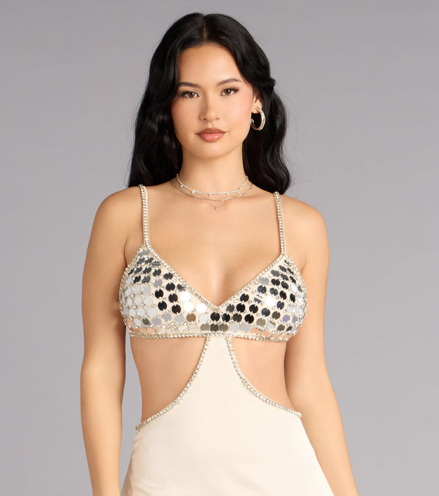 Windsor Marybelle Satin A-Line Formal Dress - Image 3