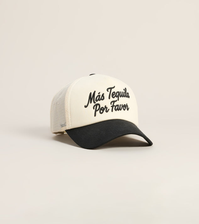 Windsor Mas Tequila Por Favor Trucker Hat - Image 2