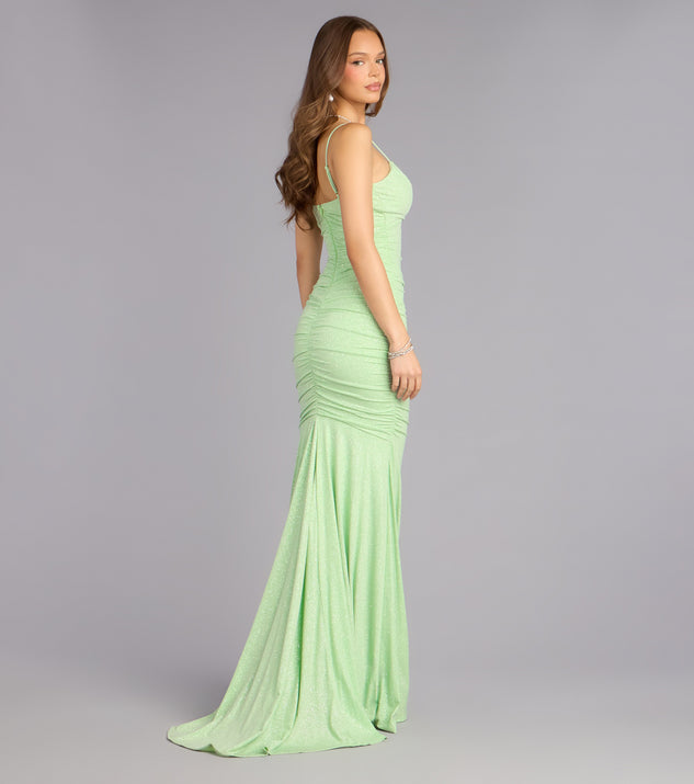 Windsor Matilda Glitter Mermaid Formal Dress - Image 2