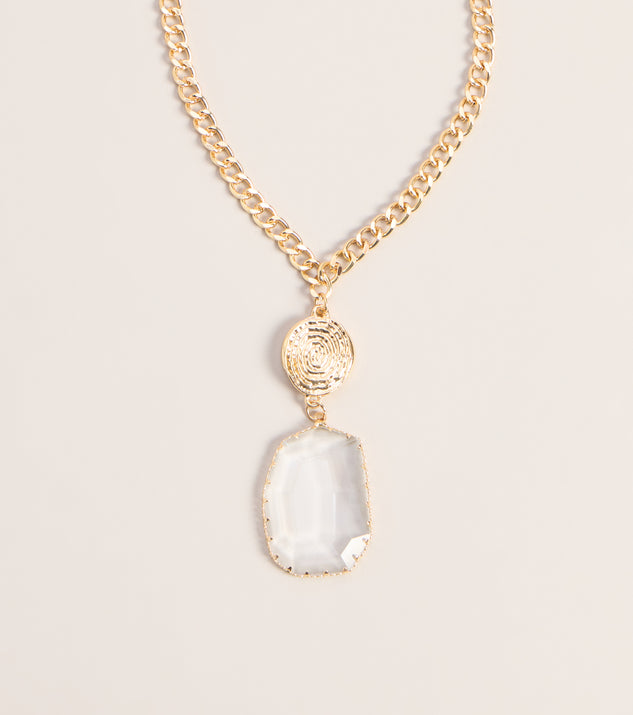 Windsor Medallion Mood Pendant Necklace - Image 3