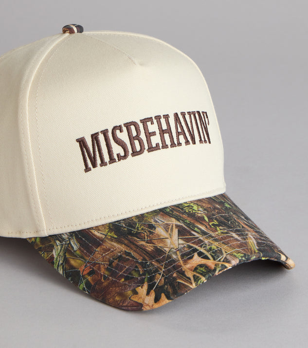 Windsor Misbehavin’ Camouflage Baseball Cap - Image 3