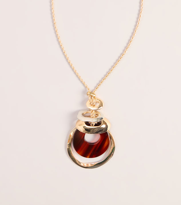 Windsor Modern Mood Statement Necklace - Image 2