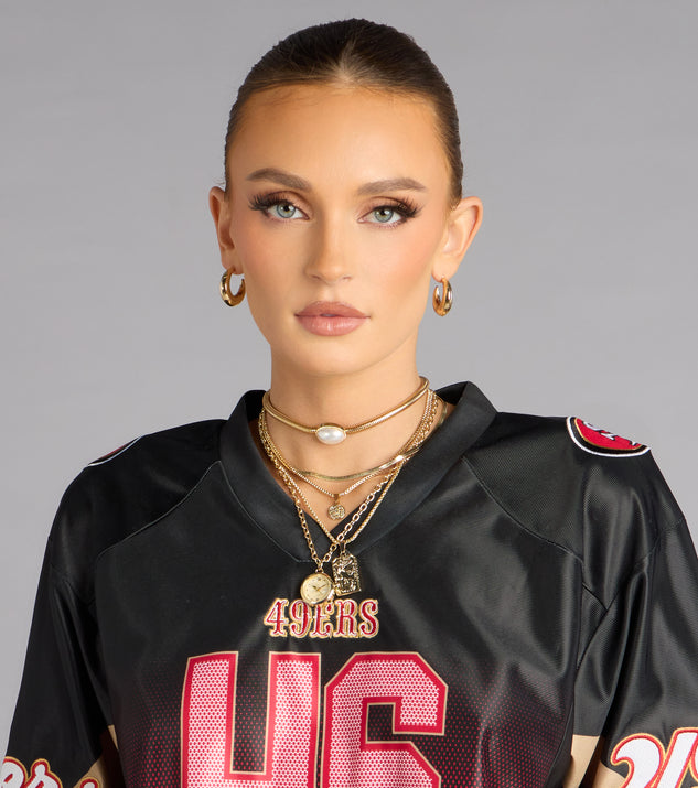 Windsor Modern Muse Coil Pearl Collar Necklace - Image 2