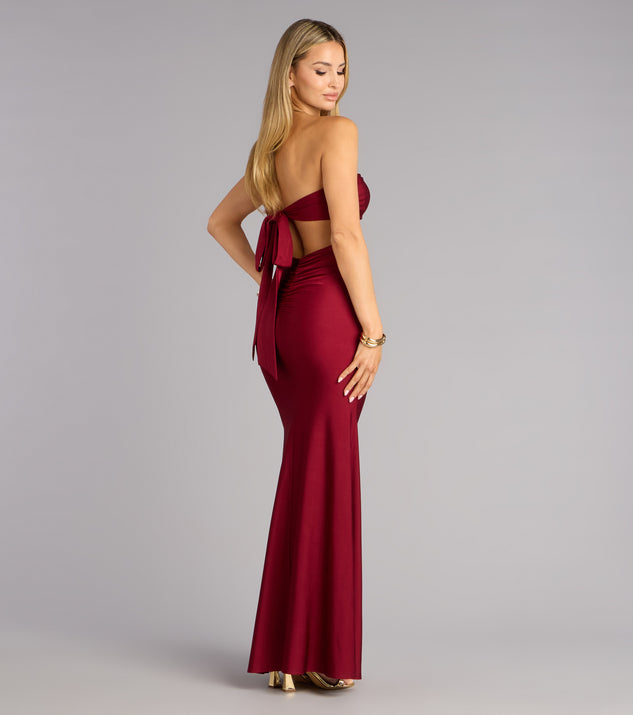 Windsor Monae Tie-Back Mermaid Formal Dress - Image 2