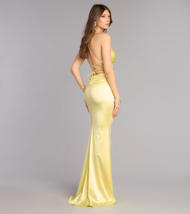 Windsor Morelia Satin Mermaid Formal Dress - Image 2