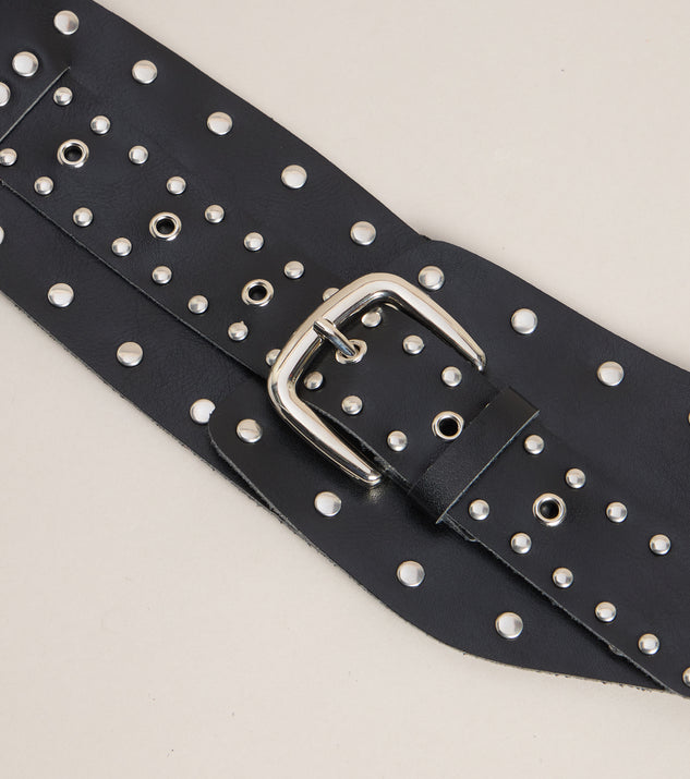 Windsor No Basics Allowed Studded Belt - Image 3