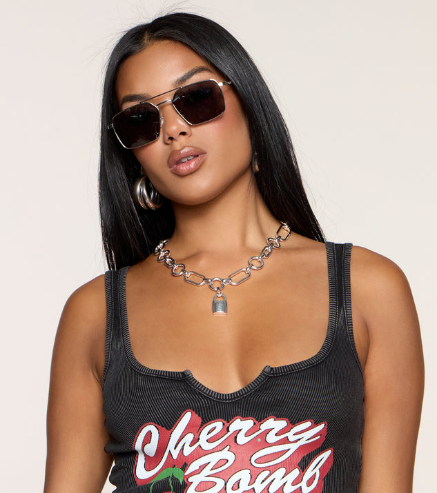 Windsor No Effort Needed Aviator Sunglasses - Image 2