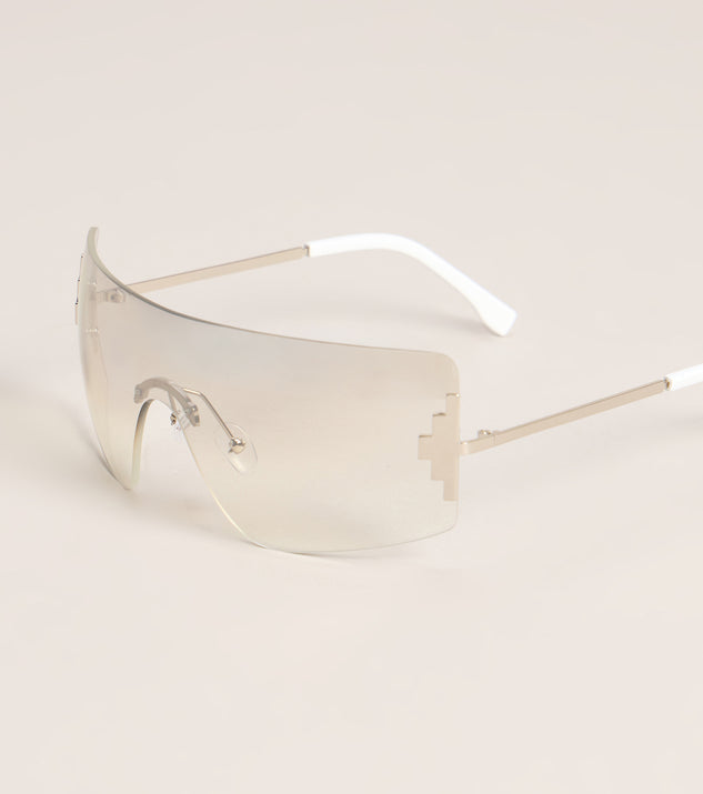 Windsor No Notes Shield Sunglasses - Image 3