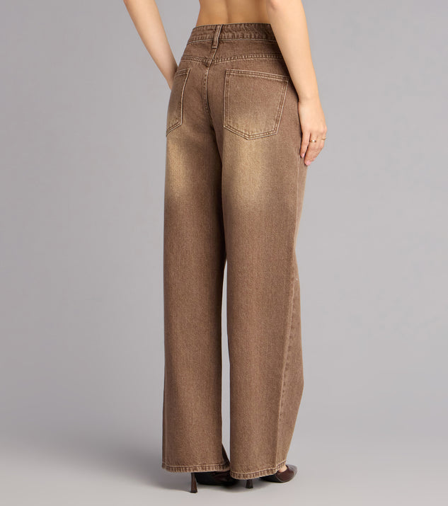 Windsor Off Duty Muse Wide Leg Denim Jeans - Image 3