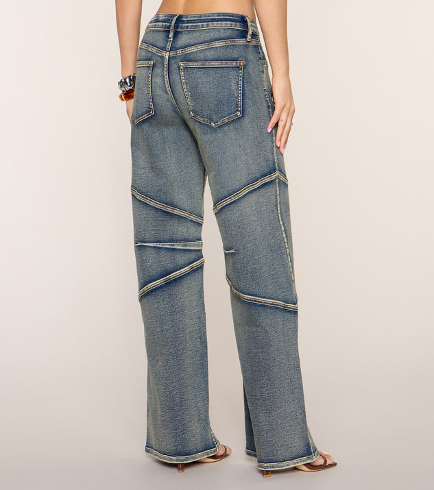 Windsor Off Grid Wide Leg Denim Jeans - Image 3