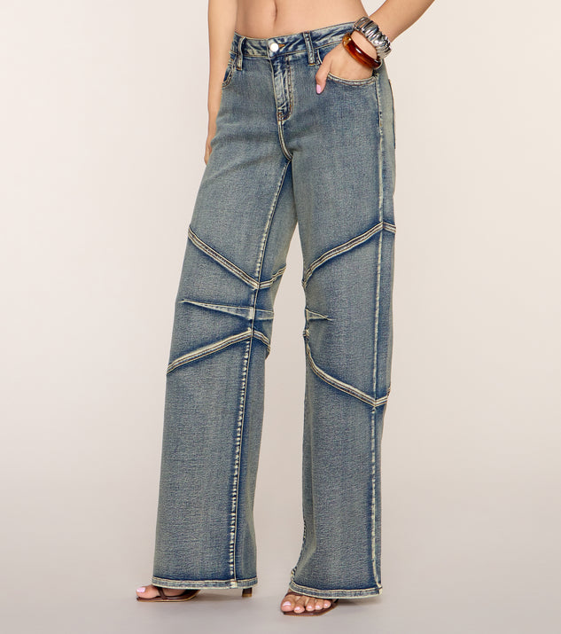 Windsor Off Grid Wide Leg Denim Jeans - Image 2
