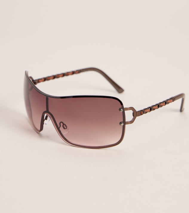Windsor Off The Record Shield Sunglasses - Image 3