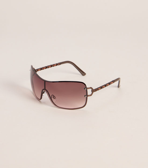 Windsor Off The Record Shield Sunglasses - Image 2