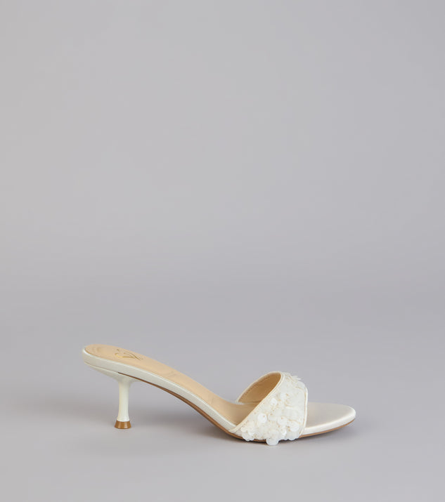 Windsor Perfect Glow Sequin Mule Heels - Image 2