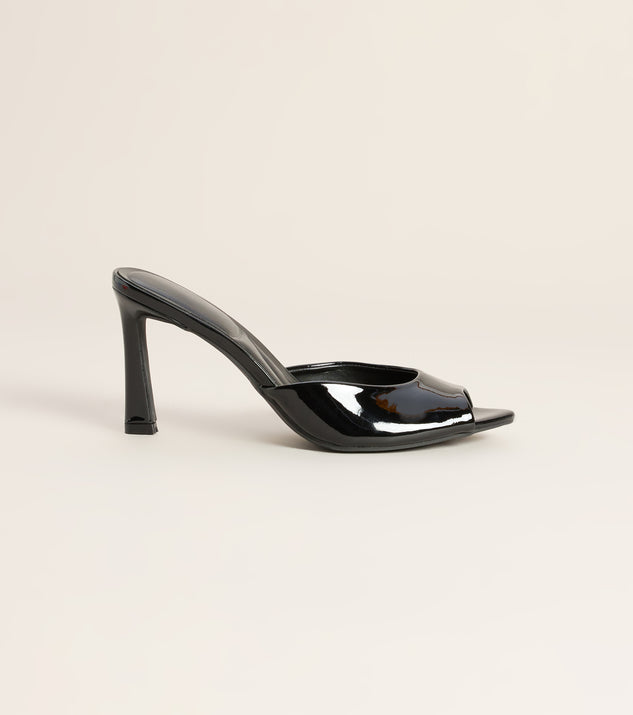 Windsor Picture Perfect Faux Leather Mules - Image 2
