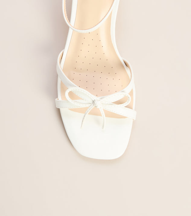 Windsor Plans Confirmed Bow Block Heels - Image 3