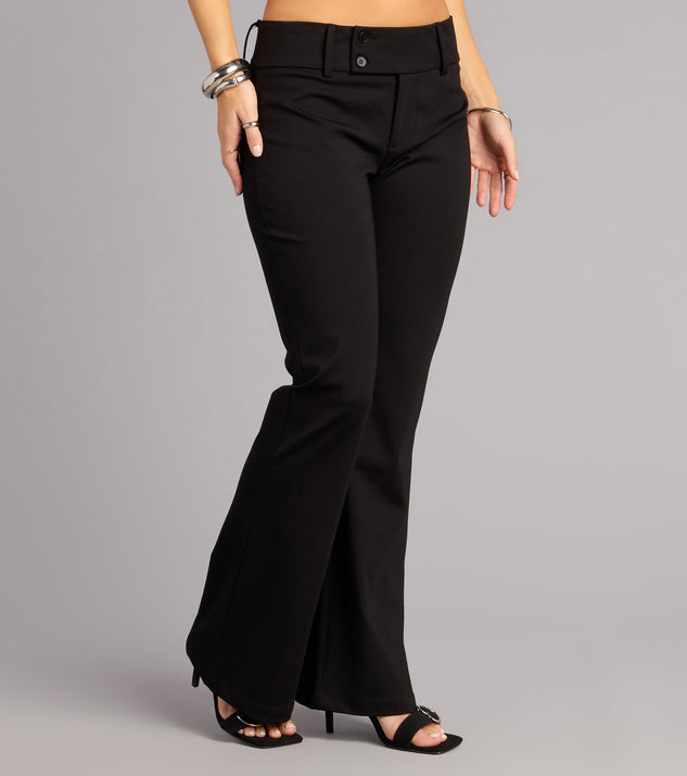 Windsor Polished Intent Ponte Trouser Pants - Image 3