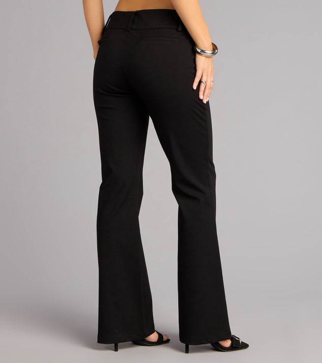Windsor Polished Intent Ponte Trouser Pants - Image 2