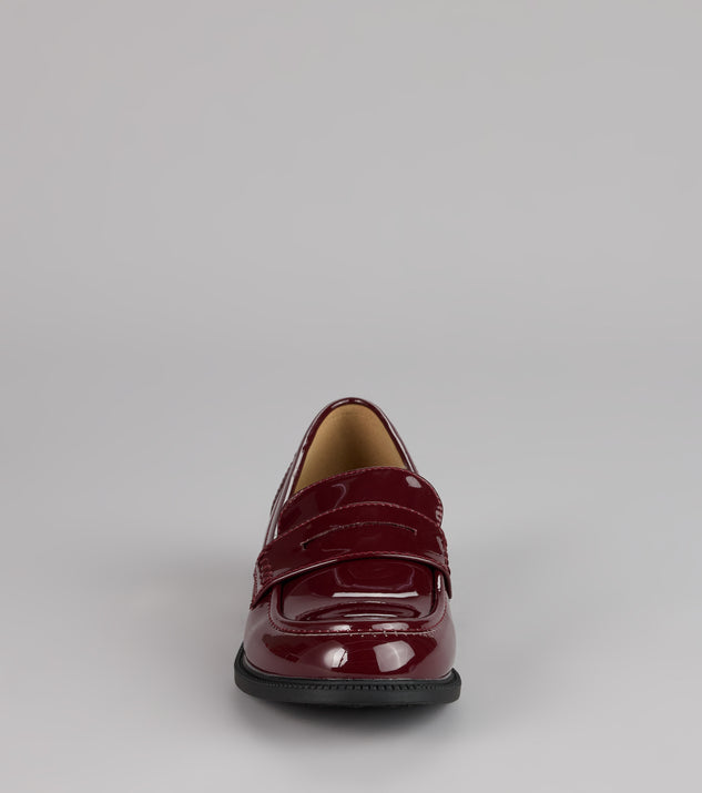 Windsor Polished Prep Patent Loafers - Image 3