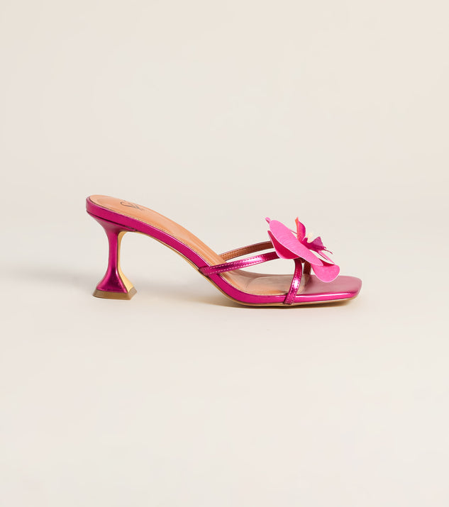 Windsor Poolside Playlist Tropical Flower Heels - Image 2