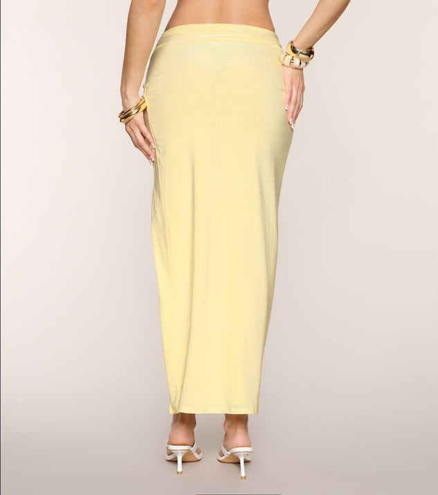 Windsor Poolside Priority Slit Maxi Skirt - Image 3