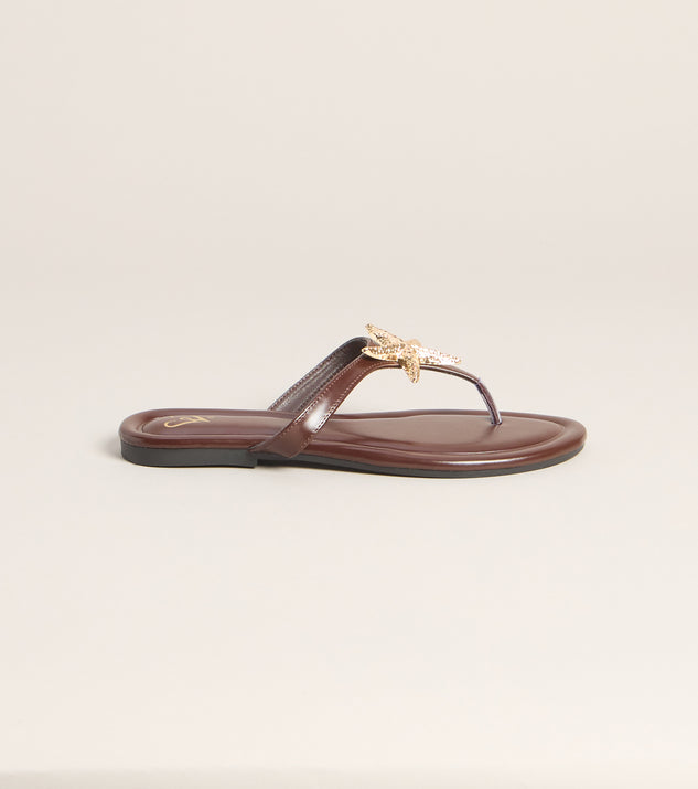Windsor Poolside Ready Starfish Strap Sandals - Image 3