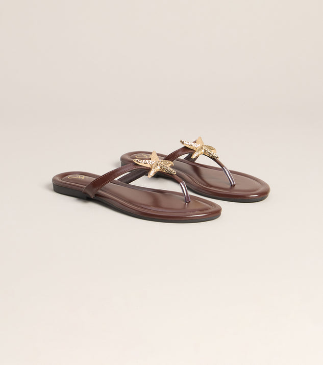 Windsor Poolside Ready Starfish Strap Sandals - Image 2