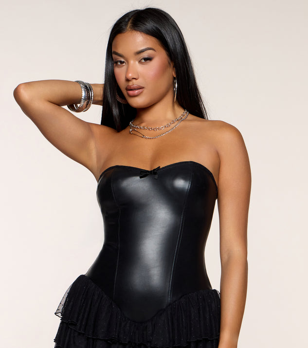 Windsor Pretty And Sleek Ruffle Mini Dress - Image 3